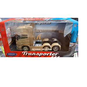 اسباب بازی ماشین فلزی اسکانیا سه محوره مقیاس 1:32 مدل WELLY Scania R730 V8_اسباب بازی